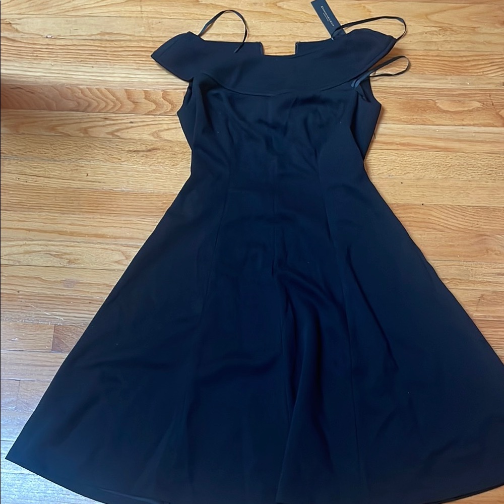 Elegant Black Off-Shoulder Dress